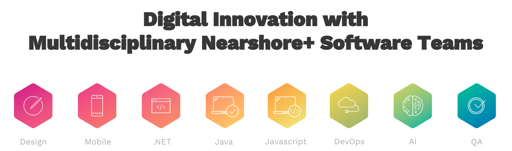 Digital Innovation with Multidisciplinary Nearshore+ Software Teams